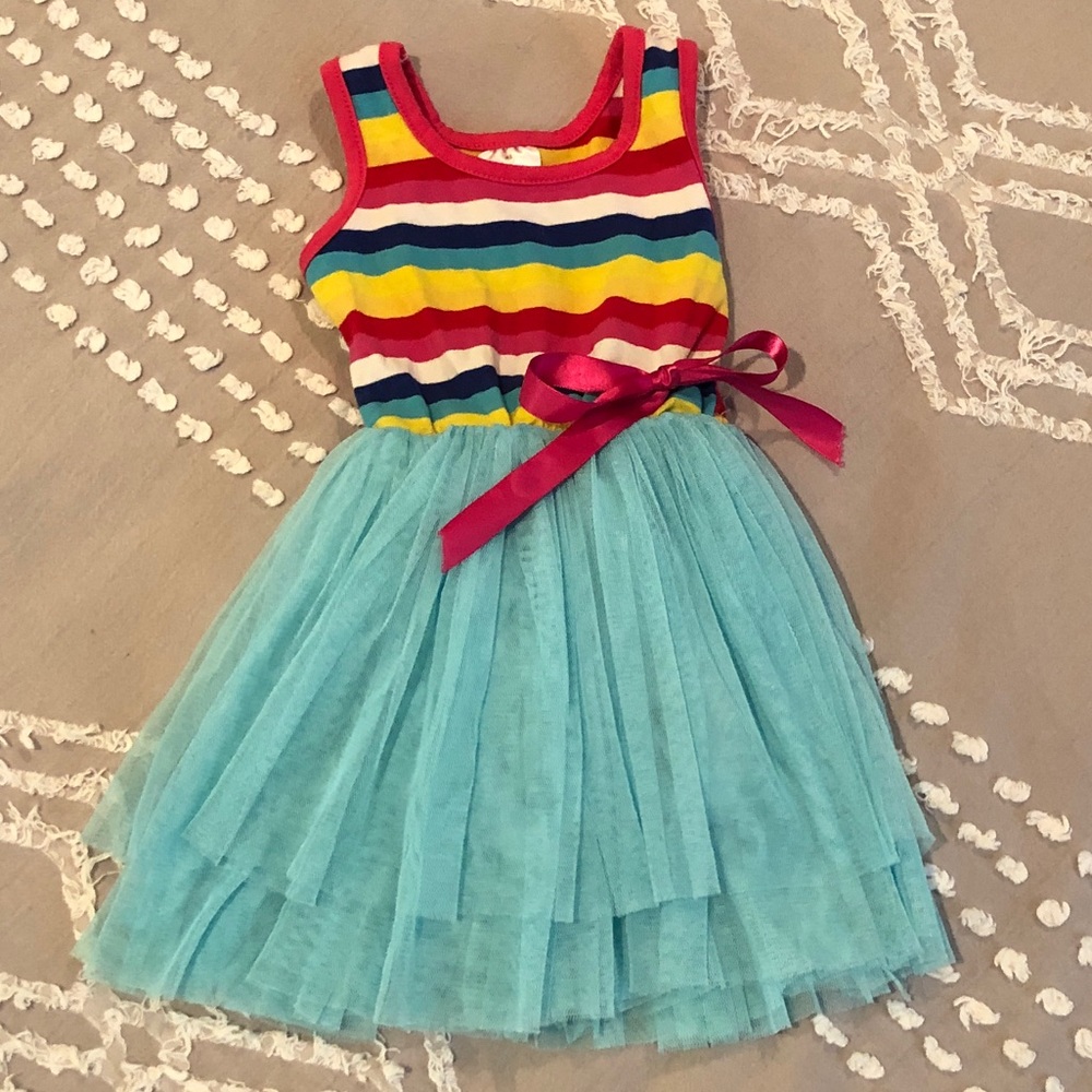 Baby Girls Aqua Blue Tutu dress